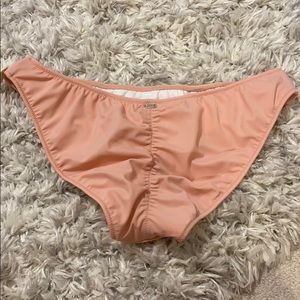 Victoria’s Secret pink ruched back bikini bottoms